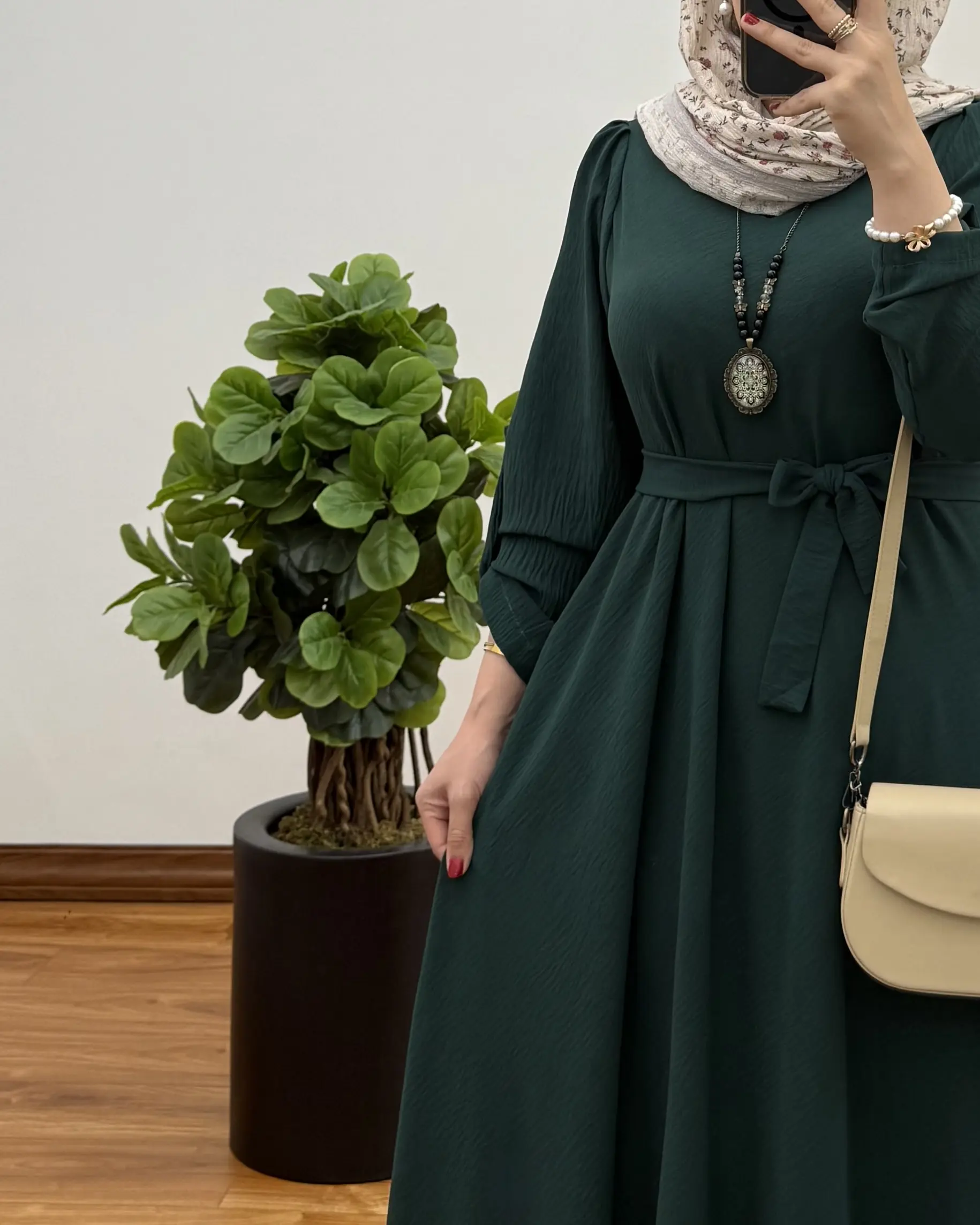 پیراهن مانتویی ایتالیایی نوردخت 5